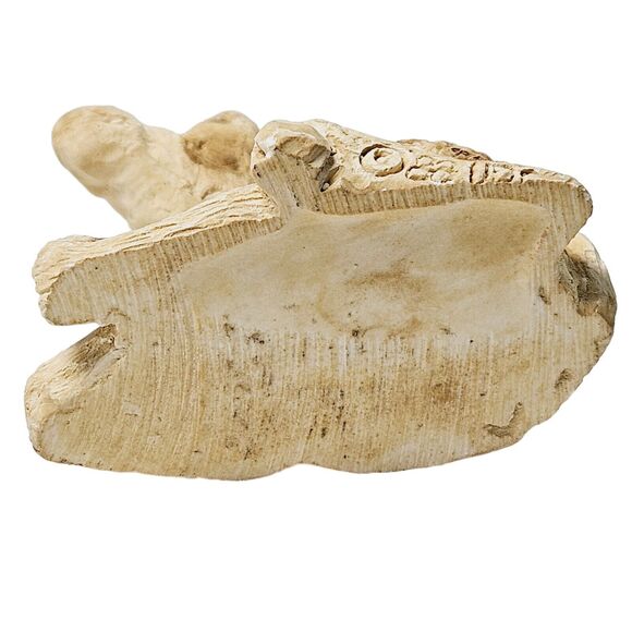 Vtg Baby Speckled Giraffe Brown Colored Animal Figurine Stone Critter Littles - Picture 8 of 9